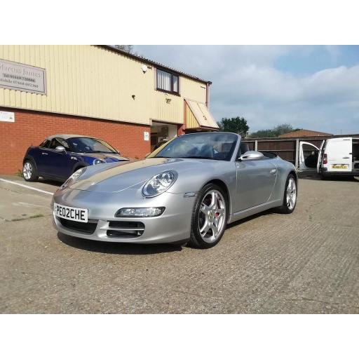 Porsche 911 3.8 997 Carrera S Cabriolet Tiptronic S 2dr - 62,716 Miles