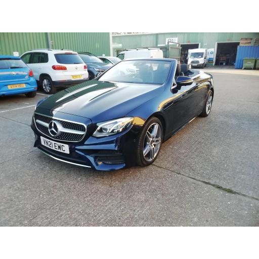 Mercedes-Benz E Class 2.0 E220d AMG Line (Premium) Cabriolet G-Tronic+  2dr - 40,100 Miles